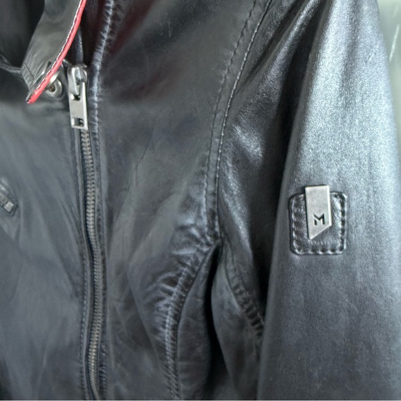 ⭐️Mauritius Leather Moto Jacket w Stars⭐️ - Picture 9 of 16
